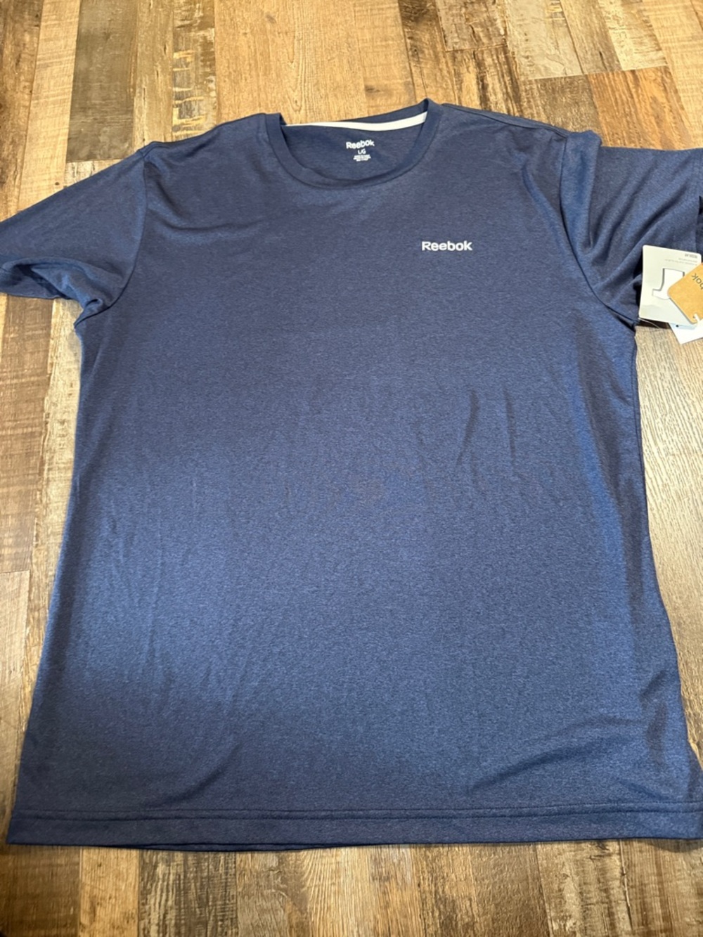 Reebok Men’s Navy Short Sleeve Crew Tee